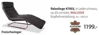 Zurbrüggen Relaxliege 47003 Angebot