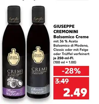 Kaufland Giuseppe Cremonini Balsamico Creme Angebot