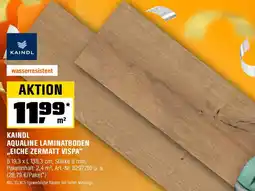 OBI KAINDL AQUALINE LAMINATBODEN ,,EICHE ZERMATT VISPA" Angebot