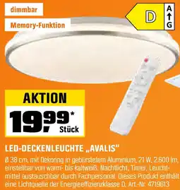 OBI LED-DECKENLEUCHTE ,,AVALIS" Angebot