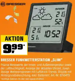 OBI BRESSER FUNKWETTERSTATION „SLIM" Angebot