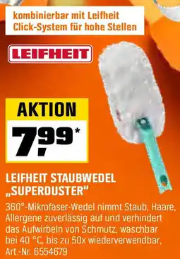 OBI LEIFHEIT STAUBWEDEL ,,SUPERDUSTER" Angebot