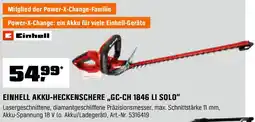 OBI EINHELL AKKU-HECKENSCHERE ,,GC-CH 1846 LI SOLO" Angebot