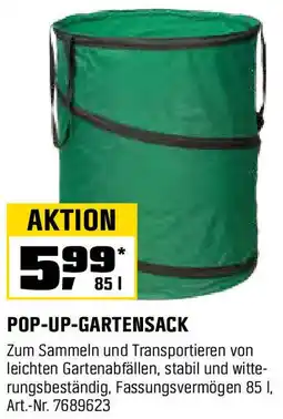 OBI POP-UP-GARTENSACK Angebot