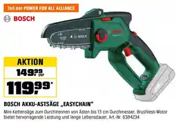 OBI BOSCH AKKU-ASTSÄGE „,EASYCHAIN" Angebot