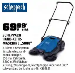 OBI SCHEPPACH HAND-KEHR- MASCHINE,,S800" Angebot