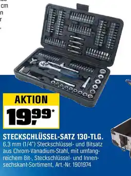 OBI STECKSCHLÜSSEL-SATZ 130-TLG. Angebot