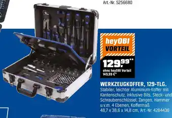 OBI WERKZEUGKOFFER, 129-TLG. Angebot