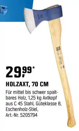 OBI HOLZAXT, 70 CM Angebot