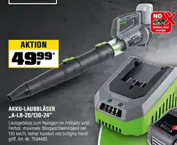 OBI LUX TOOLS AKKU-LAUBBLÄSER ,,A-LB-20/130-24" Angebot