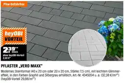 OBI PFLASTER ,,VERO MAXX" Angebot