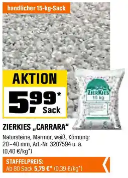 OBI ZIERKIES ,,CARRARA" Angebot