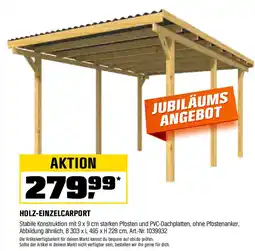 OBI HOLZ-EINZELCARPORT Angebot