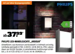 OBI PHILIPS LED-WANDLEUCHTE,,ARBOUR" Angebot