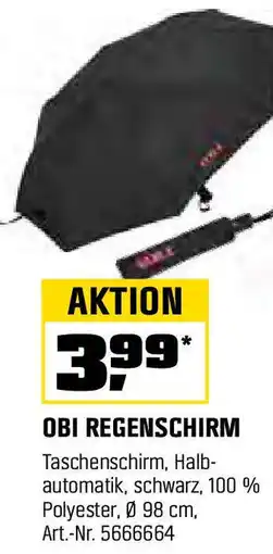 OBI OBI REGENSCHIRM Angebot