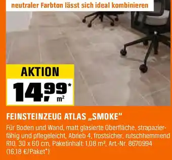 OBI FEINSTEINZEUG ATLAS „SMOKE" Angebot