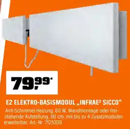 OBI E2 ELEKTRO-BASISMODUL „INFRAE² SICCO" Angebot