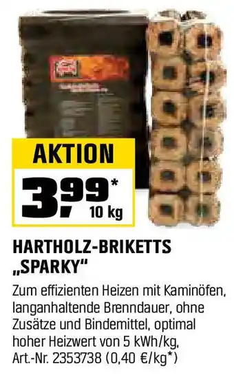 OBI HARTHOLZ-BRIKETTS ,,SPARKY" Angebot