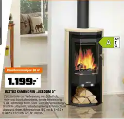 OBI JUSTUS KAMINOFEN „USEDOM 5" Angebot