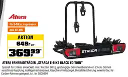 OBI ATERA FAHRRADTRÄGER „STRADA E-BIKE BLACK EDITION" Angebot