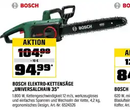 OBI BOSCH ELEKTRO-KETTENSÄGE ,,UNIVERSALCHAIN 35" Angebot