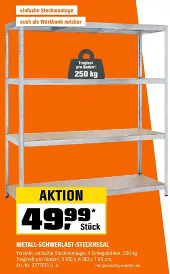 OBI METALL-SCHWERLAST-STECKREGAL Angebot