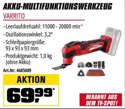 OBI Einhell NEUHEIT AKKU-MULTIFUNKTIONSWERKZEUG VARRITO Angebot