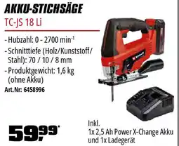 OBI Einhell AKKU-STICHSÄGE TC-JS 18 Li Angebot