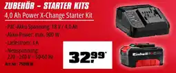 OBI Einhell ZUBEHÖR - STARTER KITS 4,0 Ah Power X-Change Starter Kit Angebot