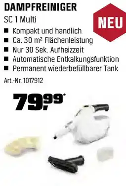 OBI KÄRCHER DAMPFREINIGER SC 1 Multi Angebot