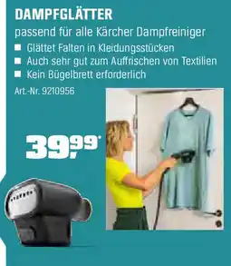 OBI KÄRCHER DAMPFGLÄTTER Angebot