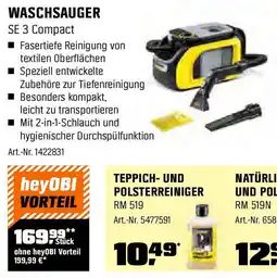 OBI KÄRCHER WASCHSAUGER SE 3 Compact Angebot