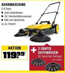 OBI KÄRCHER KEHRMASCHINE S 4 Twin Angebot