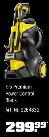 OBI KÄRCHER HOCHDRUCKREINIGER K 5 Premium Power Control Black Angebot