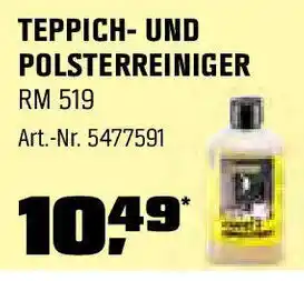 OBI KÄRCHER TEPPICH- UND POLSTERREINIGER RM 519 Angebot
