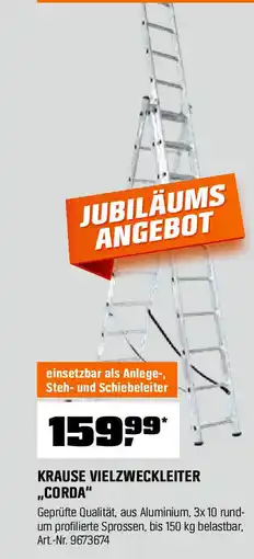 OBI KRAUSE VIELZWECKLEITER ,,CORDA" Angebot