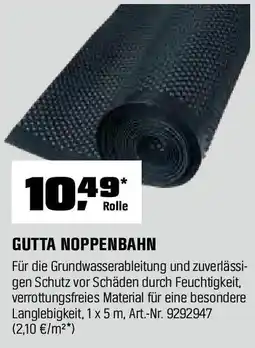 OBI GUTTA NOPPENBAHN Angebot