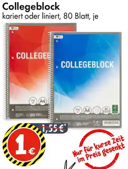 TEDi Collegeblock Angebot