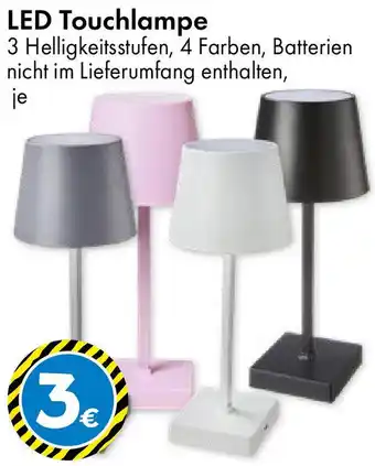 TEDi LED Touchlampe Angebot