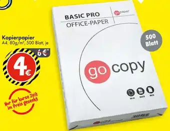 TEDi go copy Kopierpapier Angebot