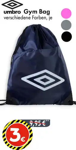 TEDi Umbro Gym Bag Angebot