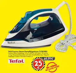 TEDi Tefal Express Steam Dampfbügeleisen FV2839E0 Angebot
