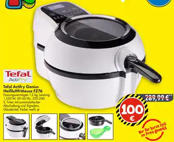 TEDi Tefal Actifry Genius Heißluftfritteuse FZ76 Angebot