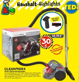 TEDi CLEANMaxx Multi-Zyklonstaubsauger Angebot