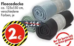 TEDi Fleecedecke Angebot