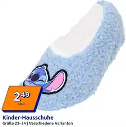 Action Kinder-Hausschuhe Angebot
