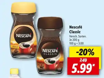 Lidl Nescafé kaffee Angebot