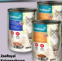 REWE Center ZooRoyal Katzennahrung Delikate Stückchen Angebot