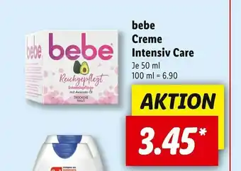 Lidl Bebe creme intensiv care Angebot