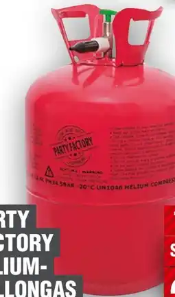 Handelshof Party Factory Ballongas Helium Angebot
